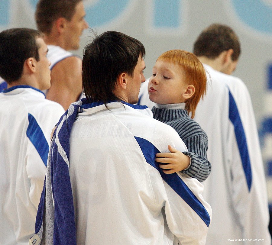 Петр Самойленко с сыном